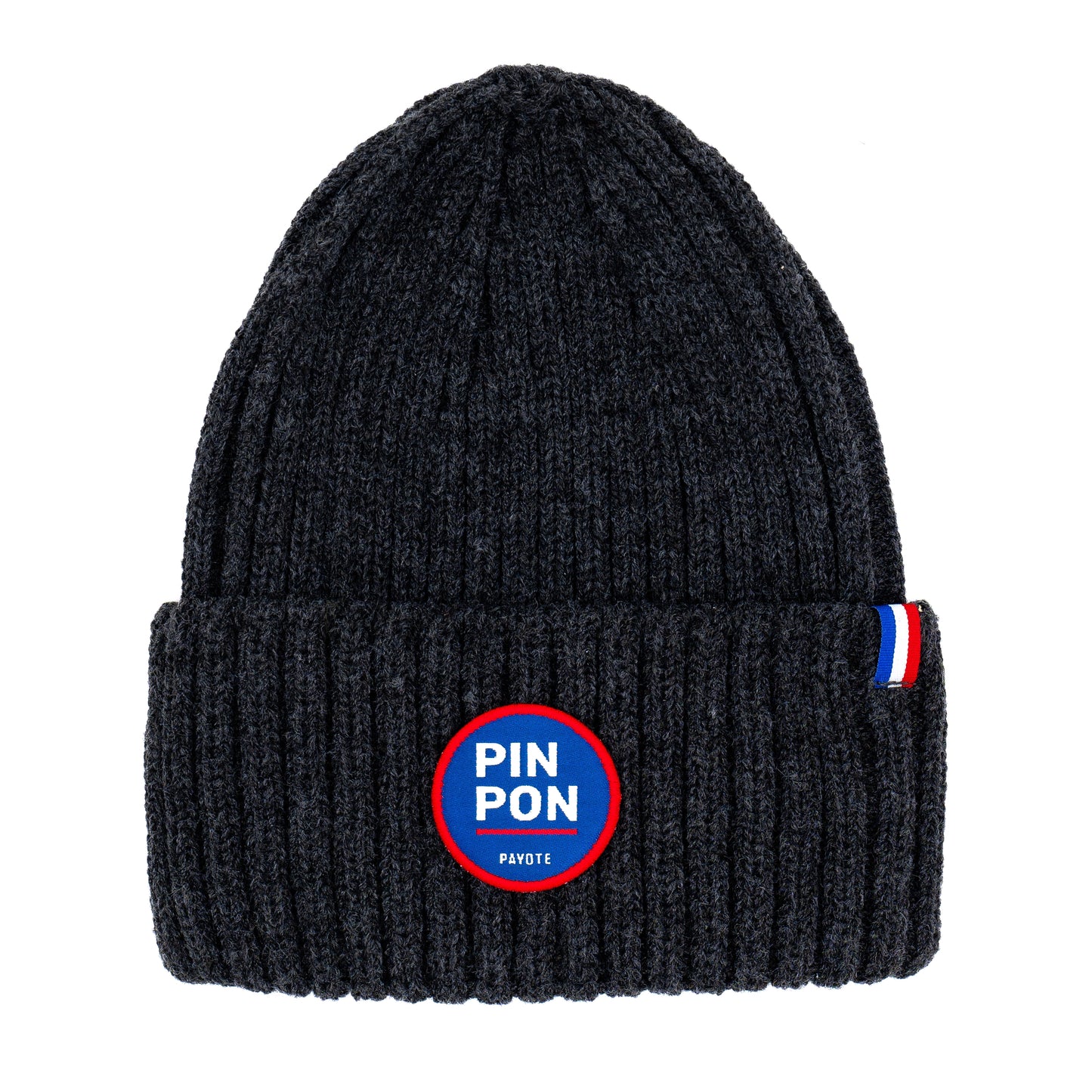 Bonnet gris anthracite Pin Pon