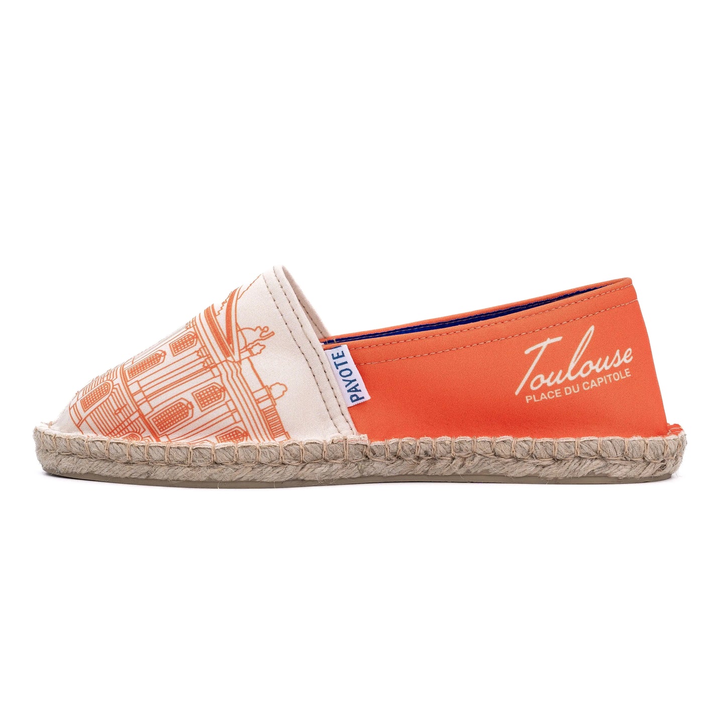 Espadrille à l'effigie de Toulouse