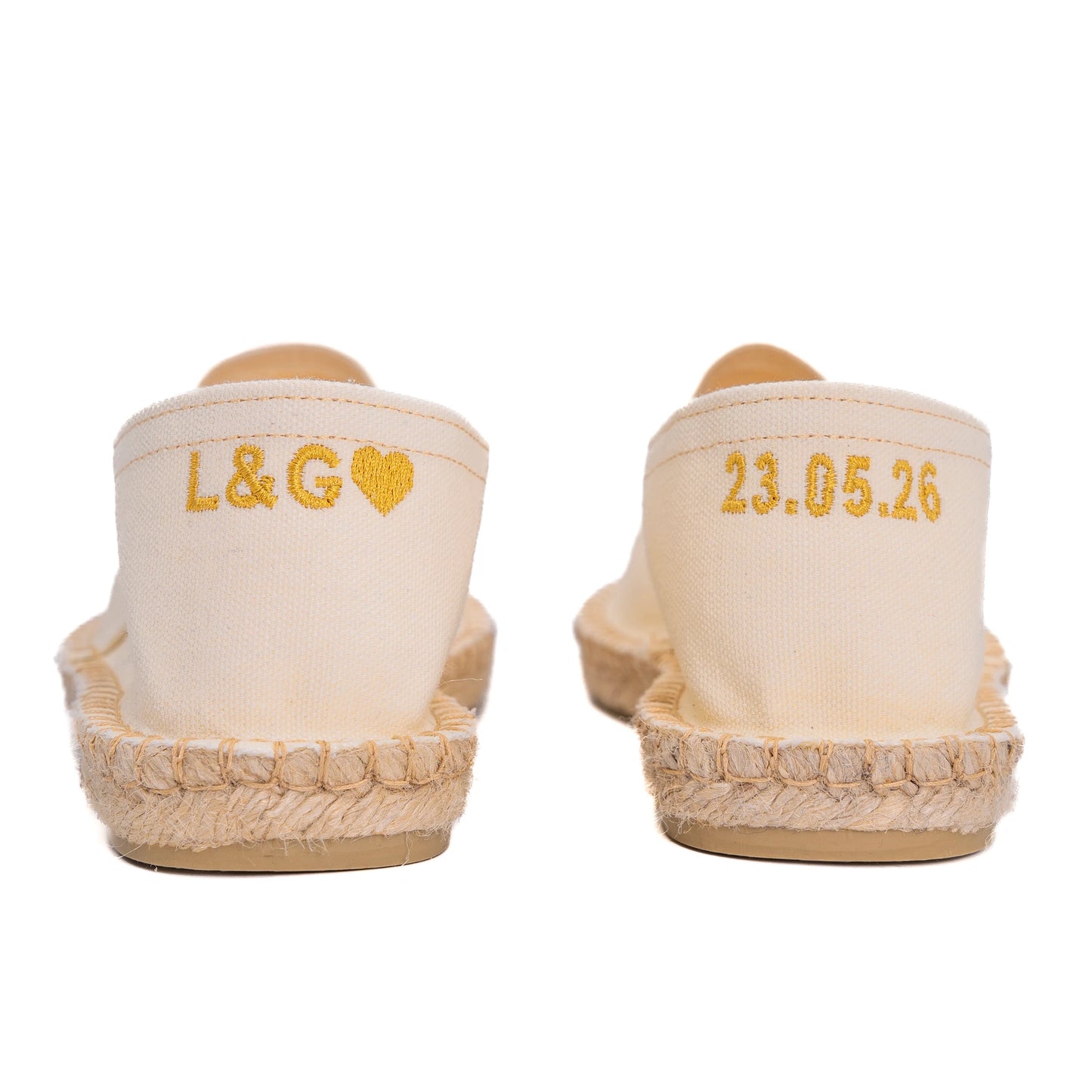 Espadrille Beige pour Mariage