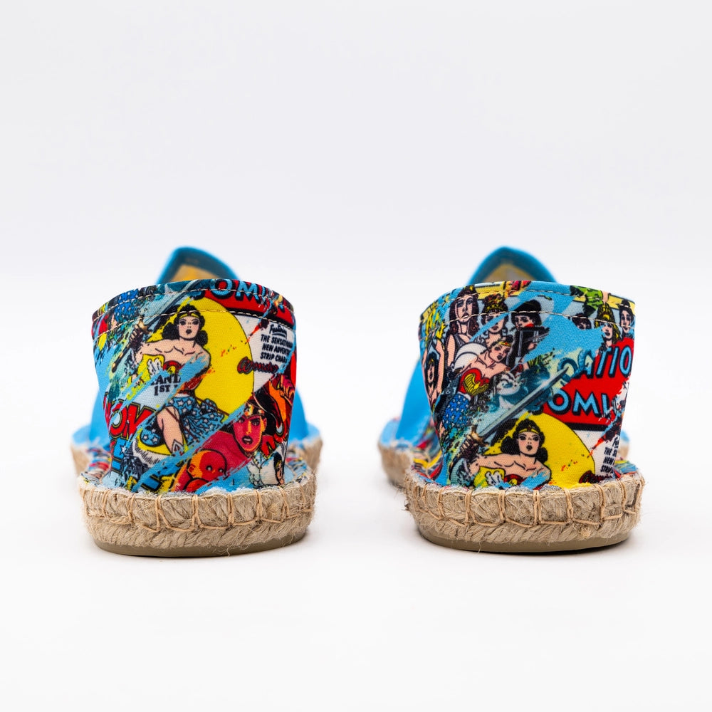 Espadrille Wonder Woman bleue