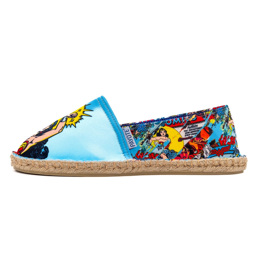Espadrille Wonder Woman bleue