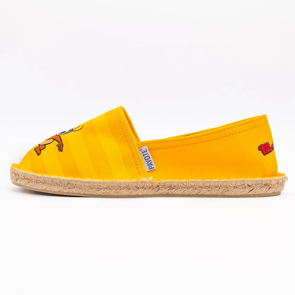 Espadrille Tom et Jerry jaune