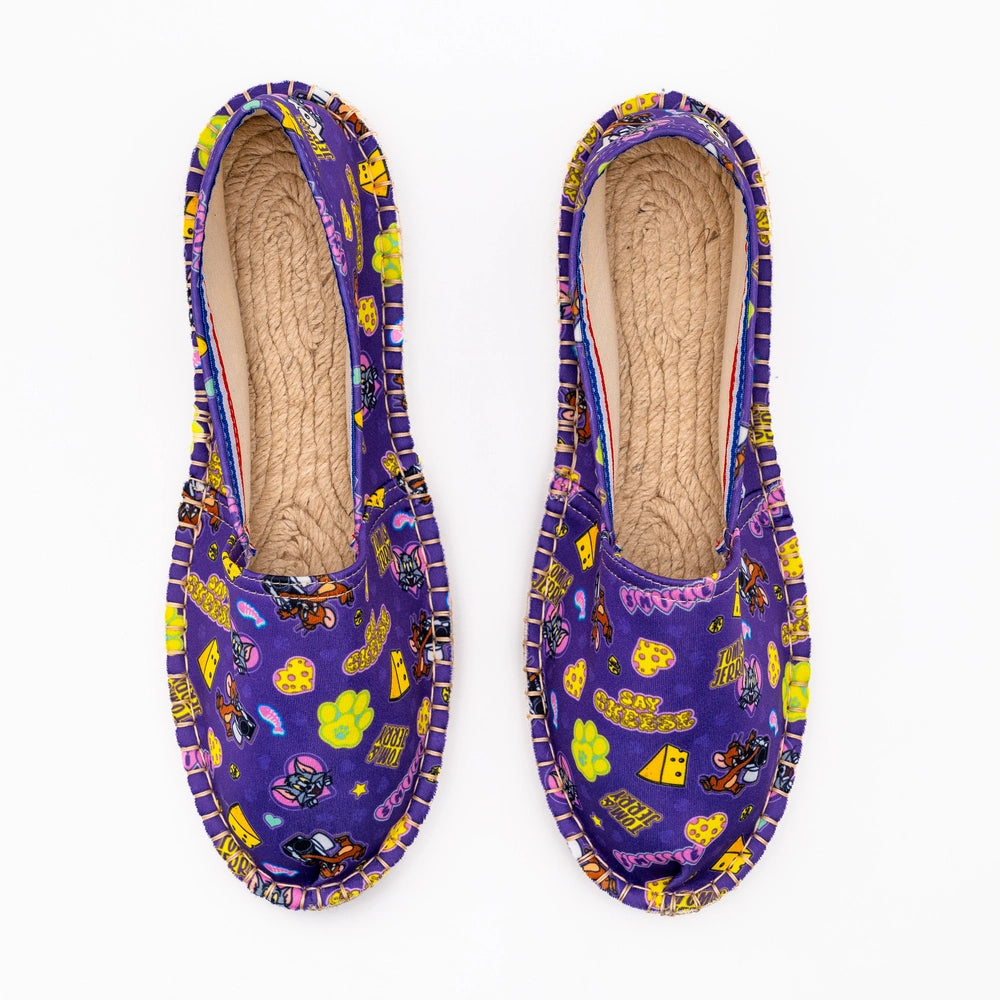 Espadrille Tom et Jerry Cheese