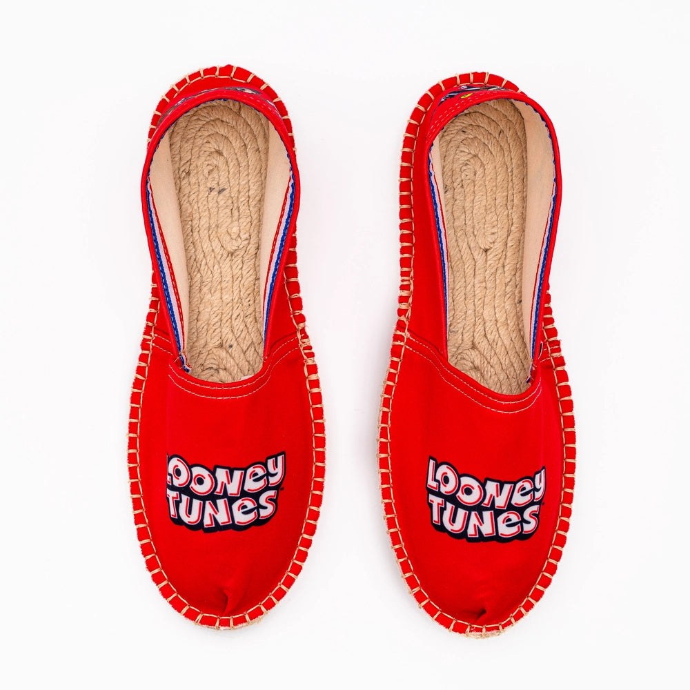 Espadrille Looney Tunes rouge