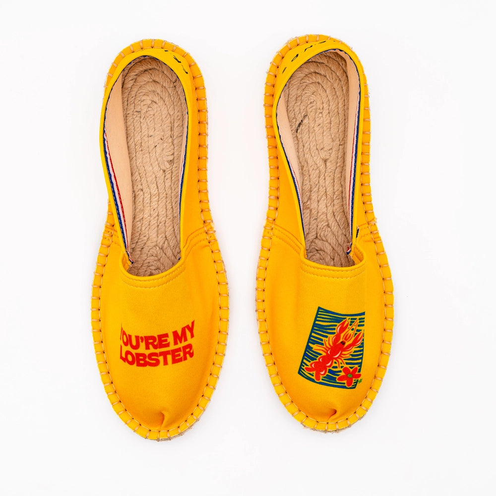 Espadrille Homard Jaune