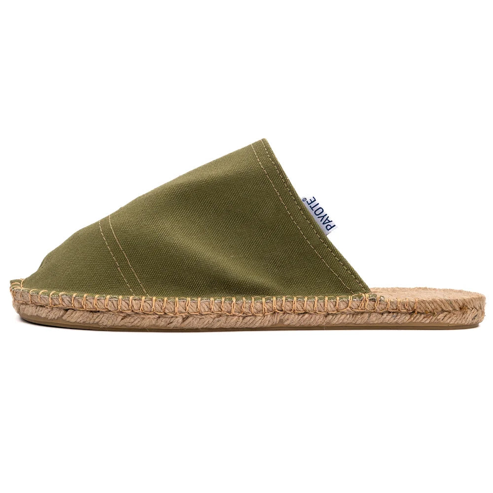 Mule Espadrille Kaki