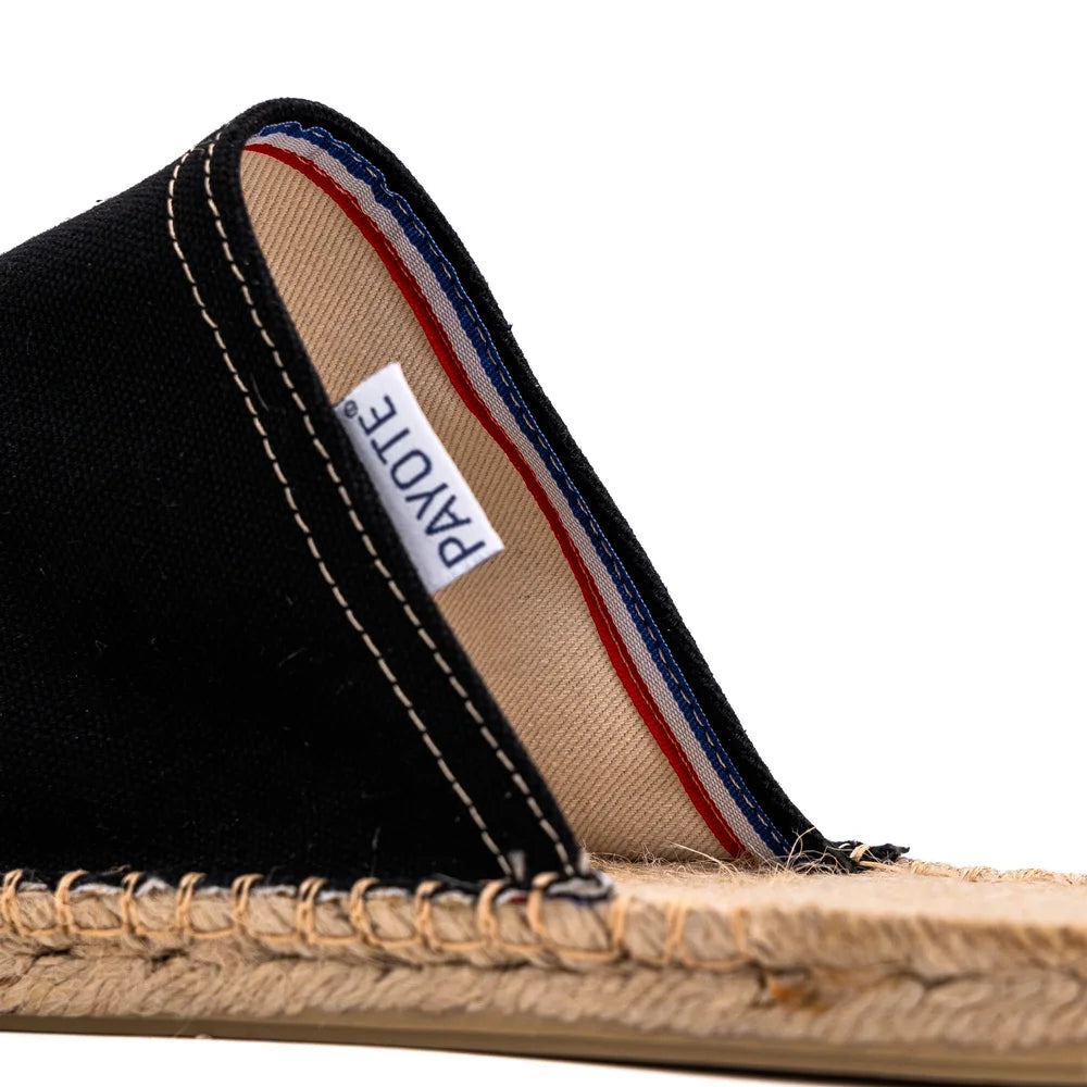 Mule Espadrille Noire