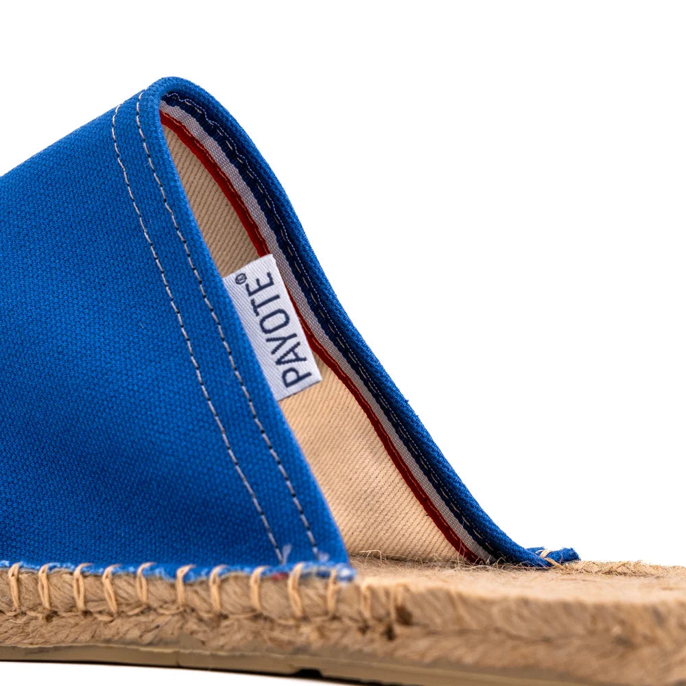 Mule Espadrille Bleu Roi