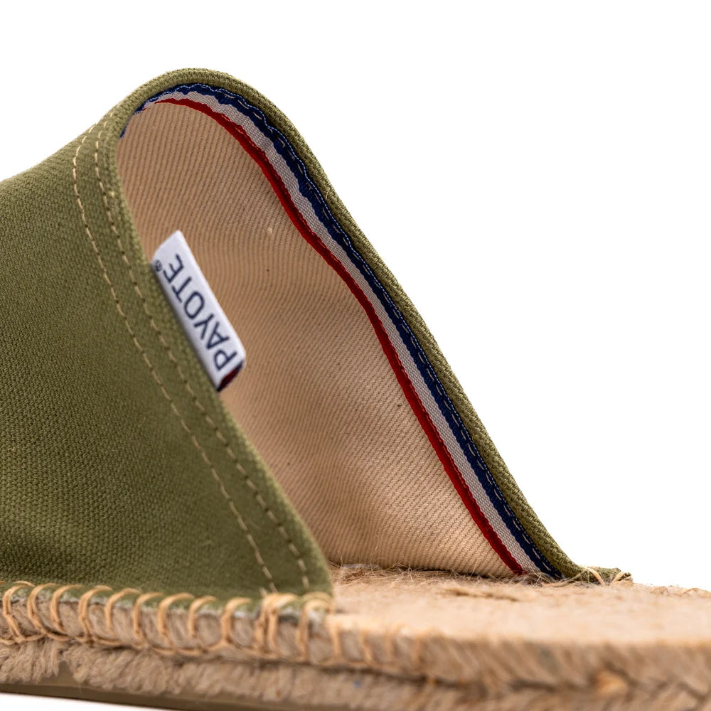 Mule Espadrille Kaki