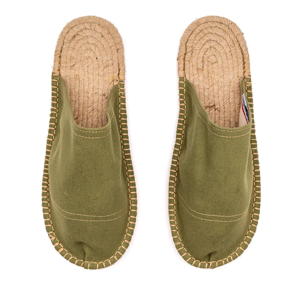 Mule Espadrille Kaki