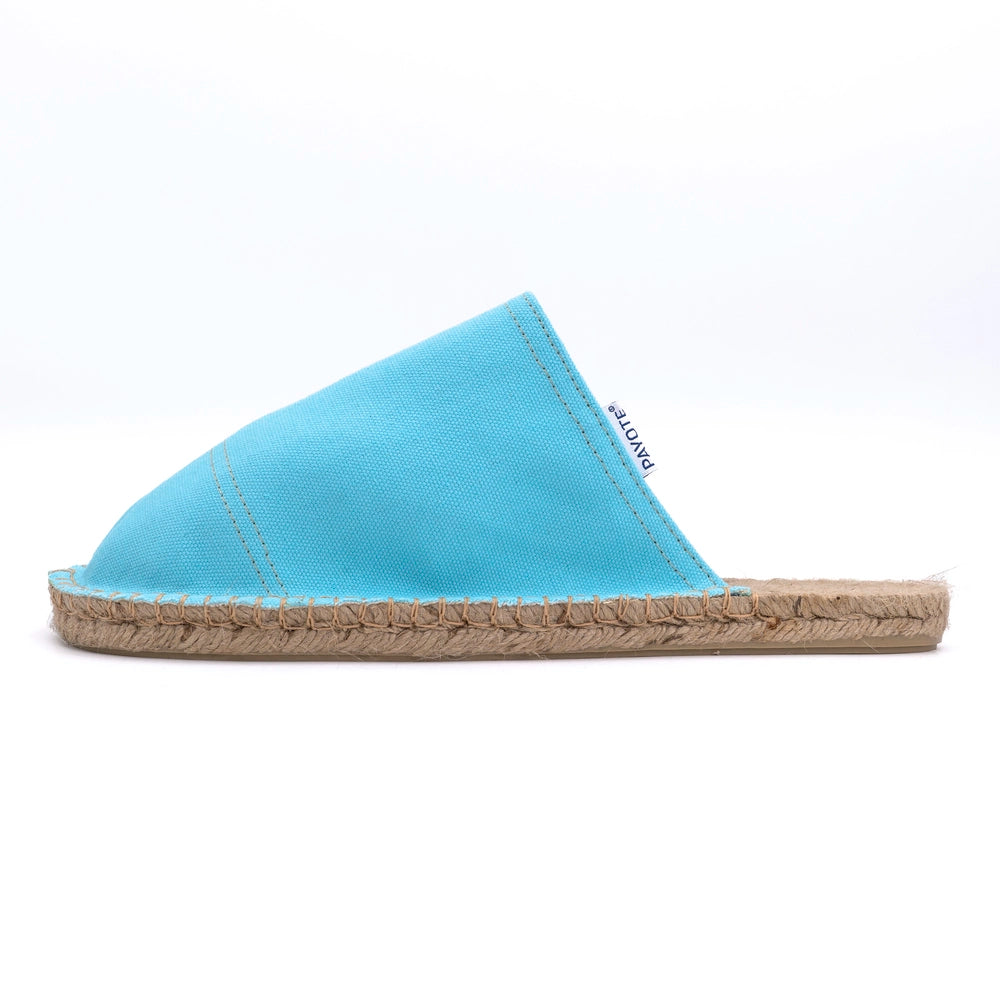 Mule Espadrille Turquoise