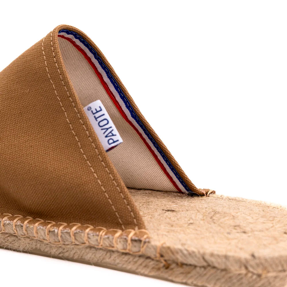 Mule Espadrille Marron