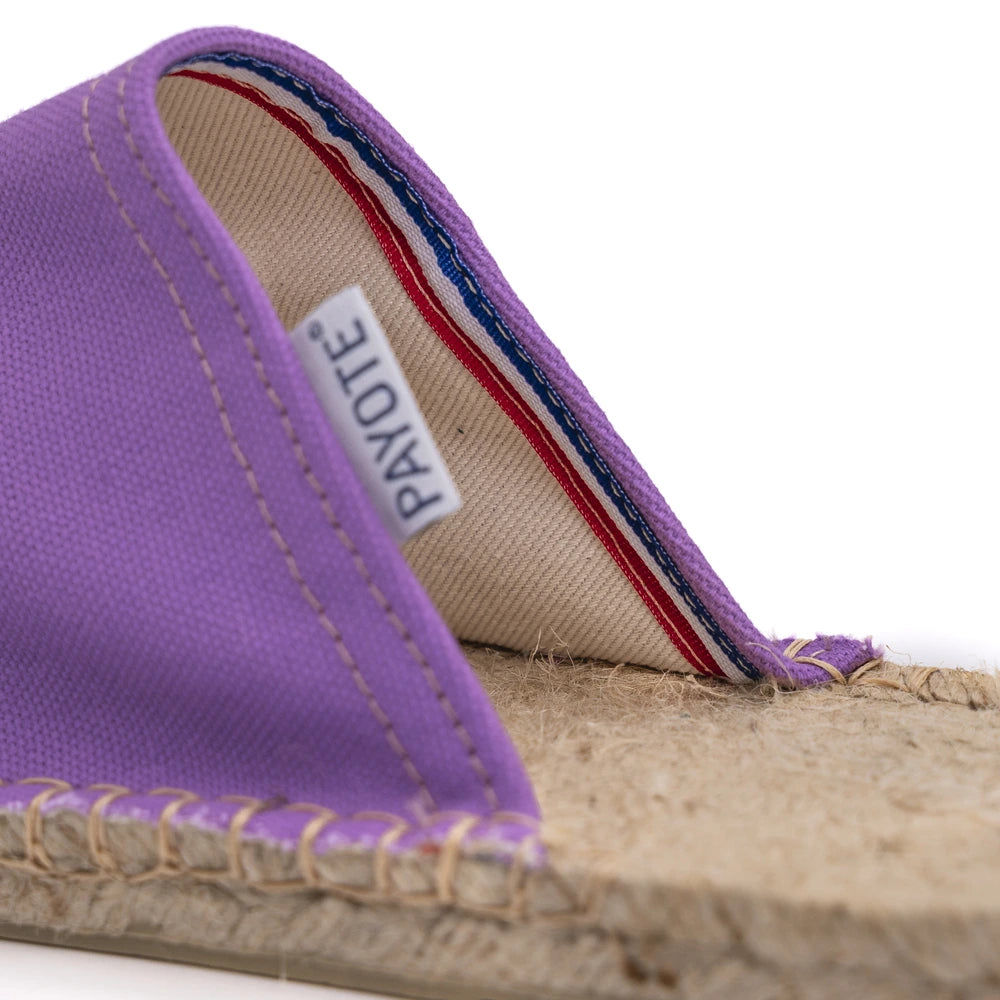 Mule Espadrille Violette