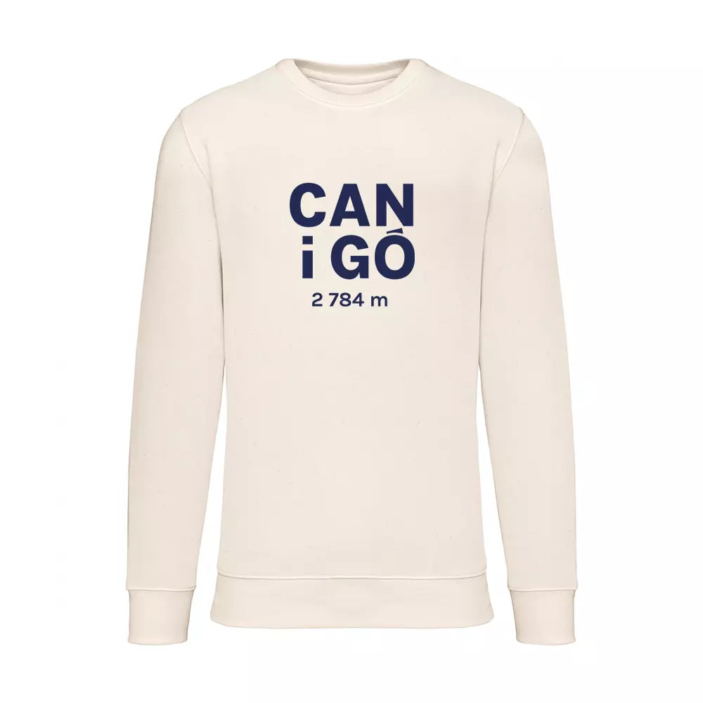 Recycled Round Neck Sweatshirt - Canigó vertical