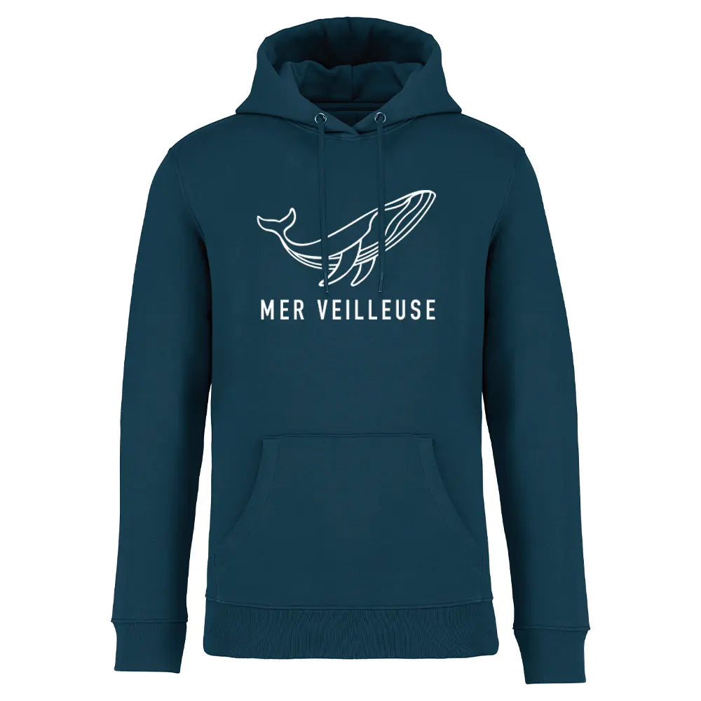Recycled Hoodie - Nightlight Sea