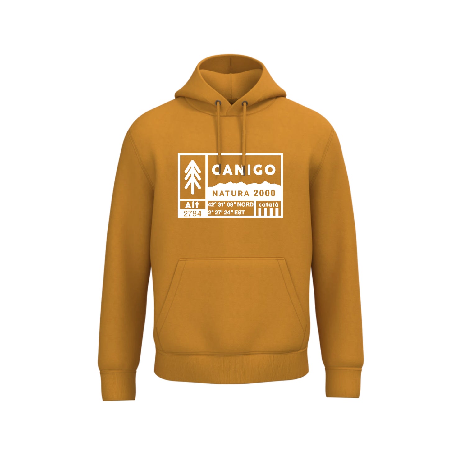 Recycled Hooded Sweatshirt - Canigó Natura 2000