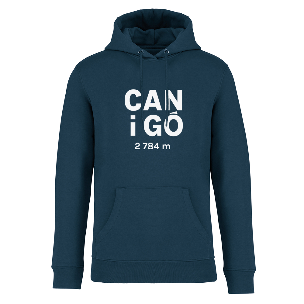 Recycled Hooded Sweatshirt - Canigó vertical