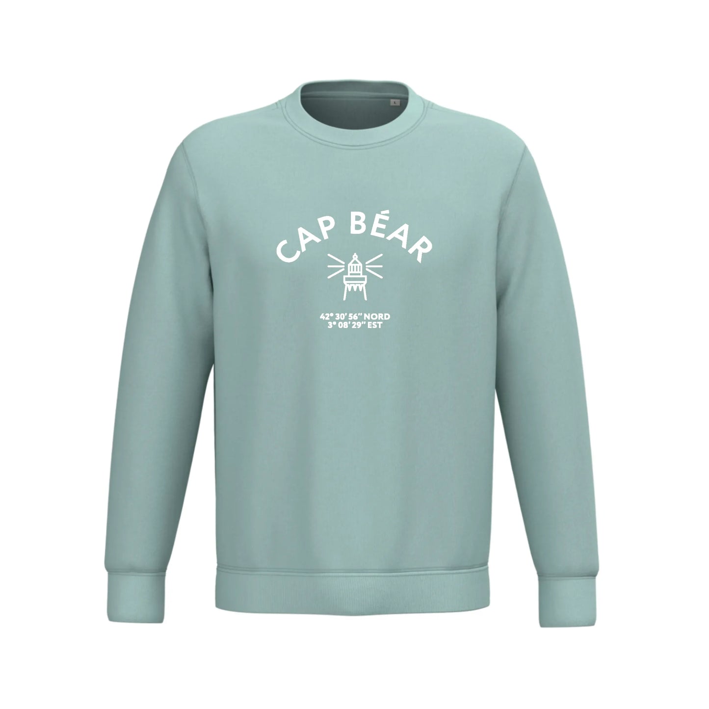 Sweat Col rond Recylé - Cap Béar