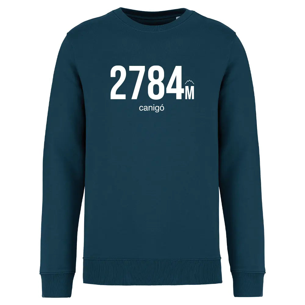 Recycled Round Neck Sweatshirt - Canigó Altitude
