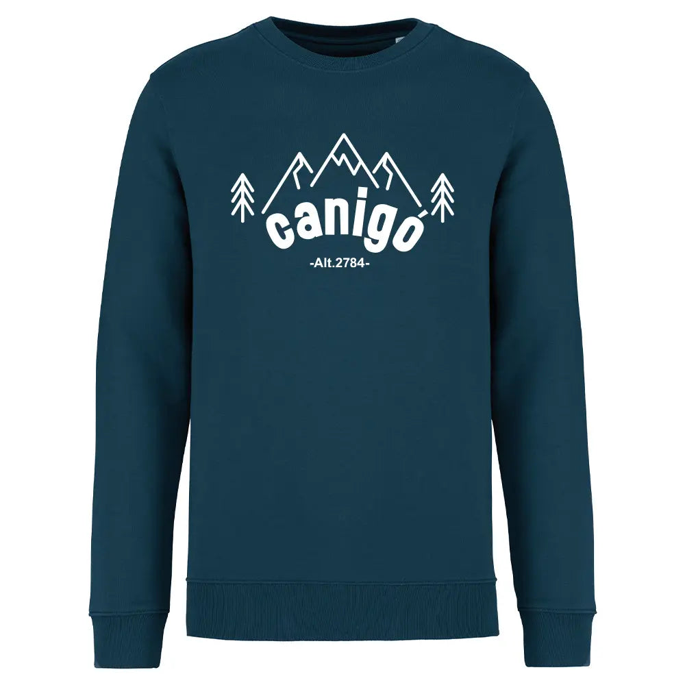 Recycled Round Neck Sweatshirt - Canigó Horizon