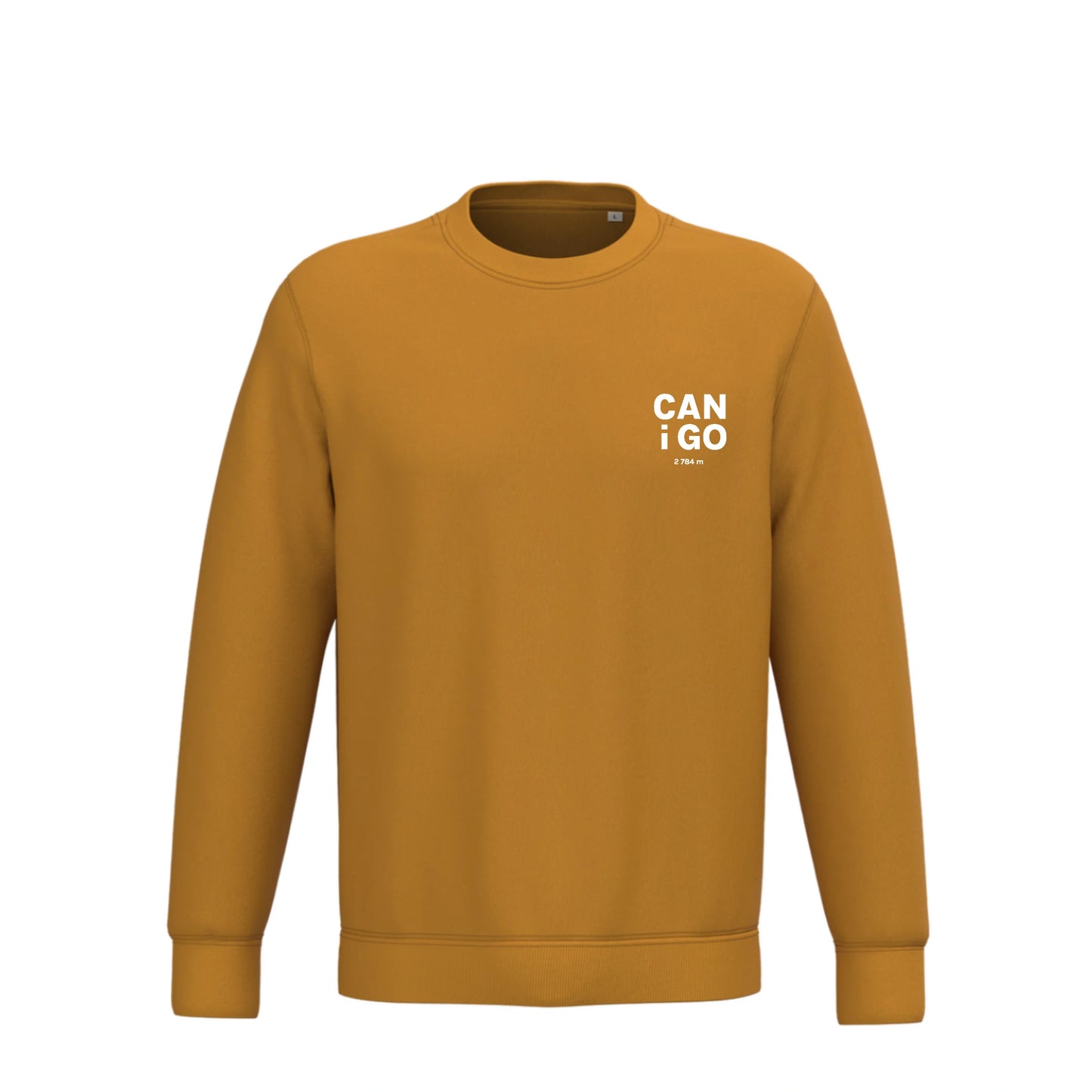 Sweat Col rond Recyclé - Canigó vertical coeur