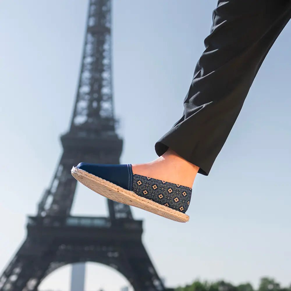 Espadrille Tour Eiffel fabriquée en France