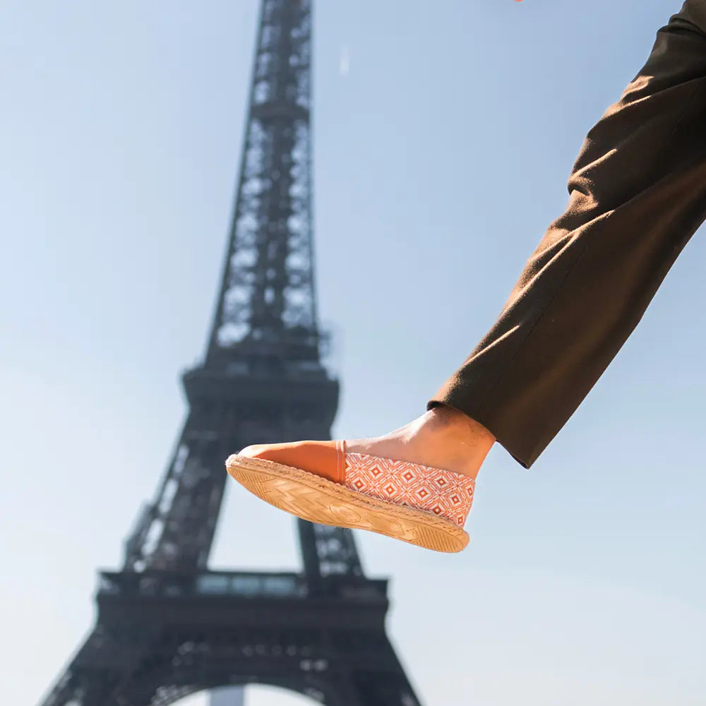 Espadrille Tour Eiffel Ocre