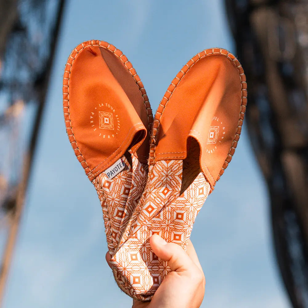 Espadrille Tour Eiffel Ocre