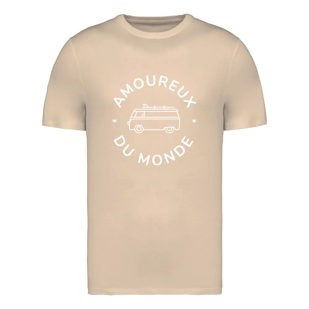T-shirt Amoureux du monde Femme