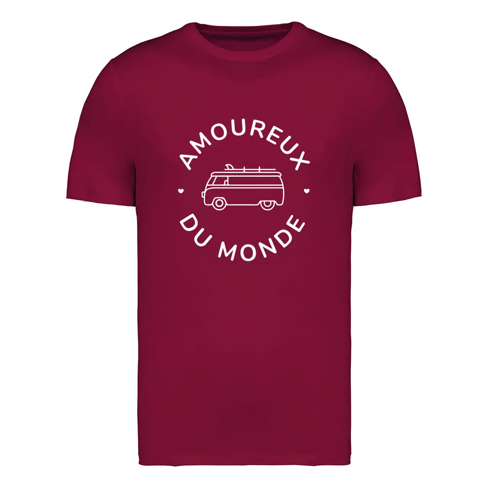 T-shirt Amoureux du monde Femme