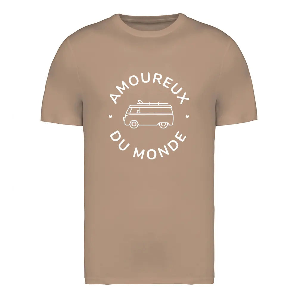 T-shirt Amoureux du monde Femme