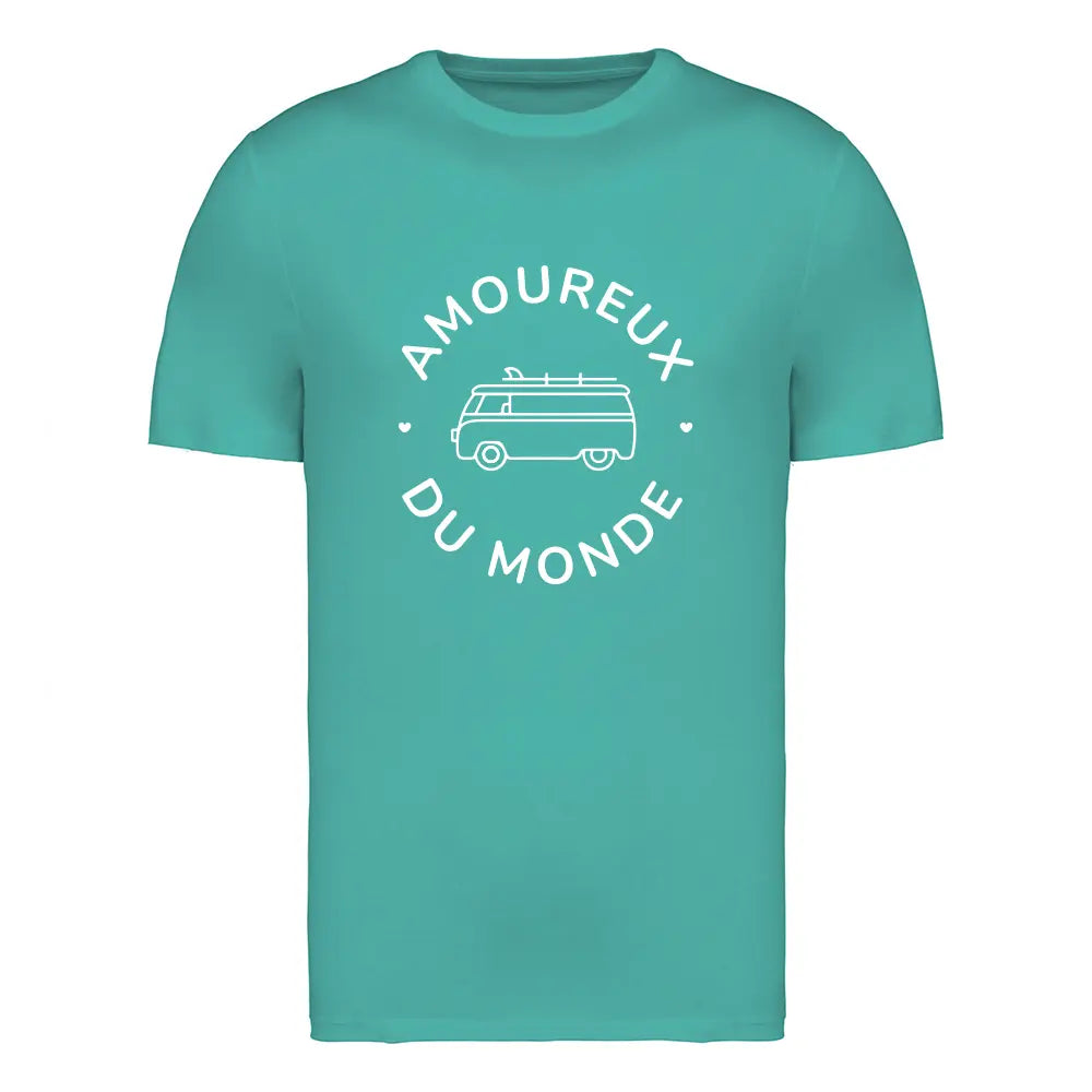 T-shirt Amoureux du monde Femme