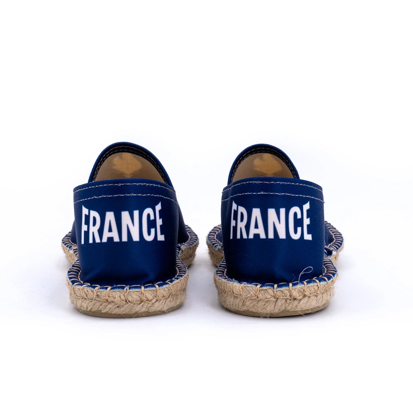 Vue arrière de l'Espadrille bleu marine JO Paris 2024 Équipe de France