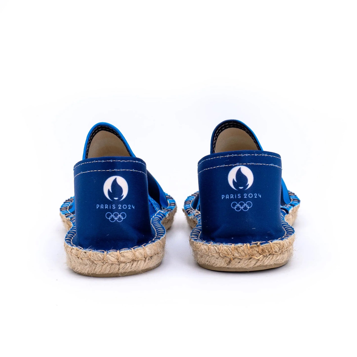 Espadrille marinière bleu marine spéciale JO Paris 2024
