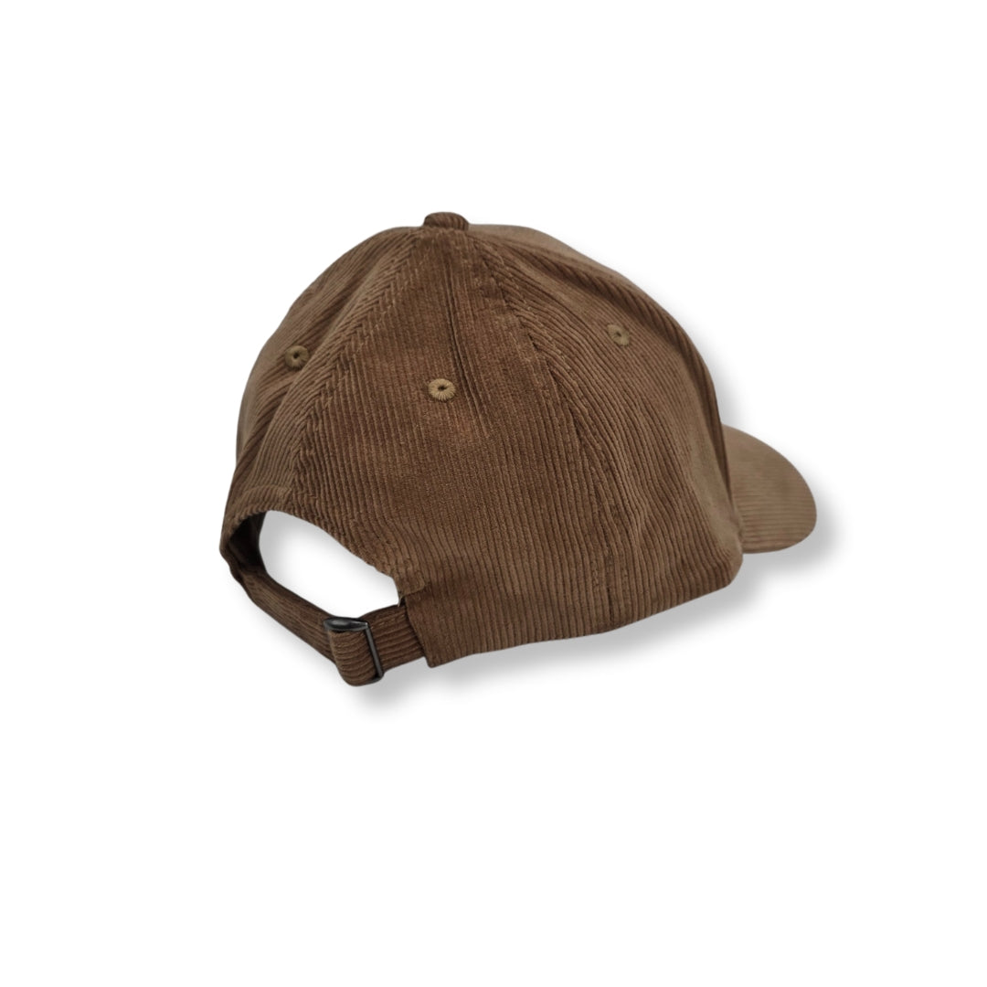 Casquette "Payote Club" Côtelée Camel