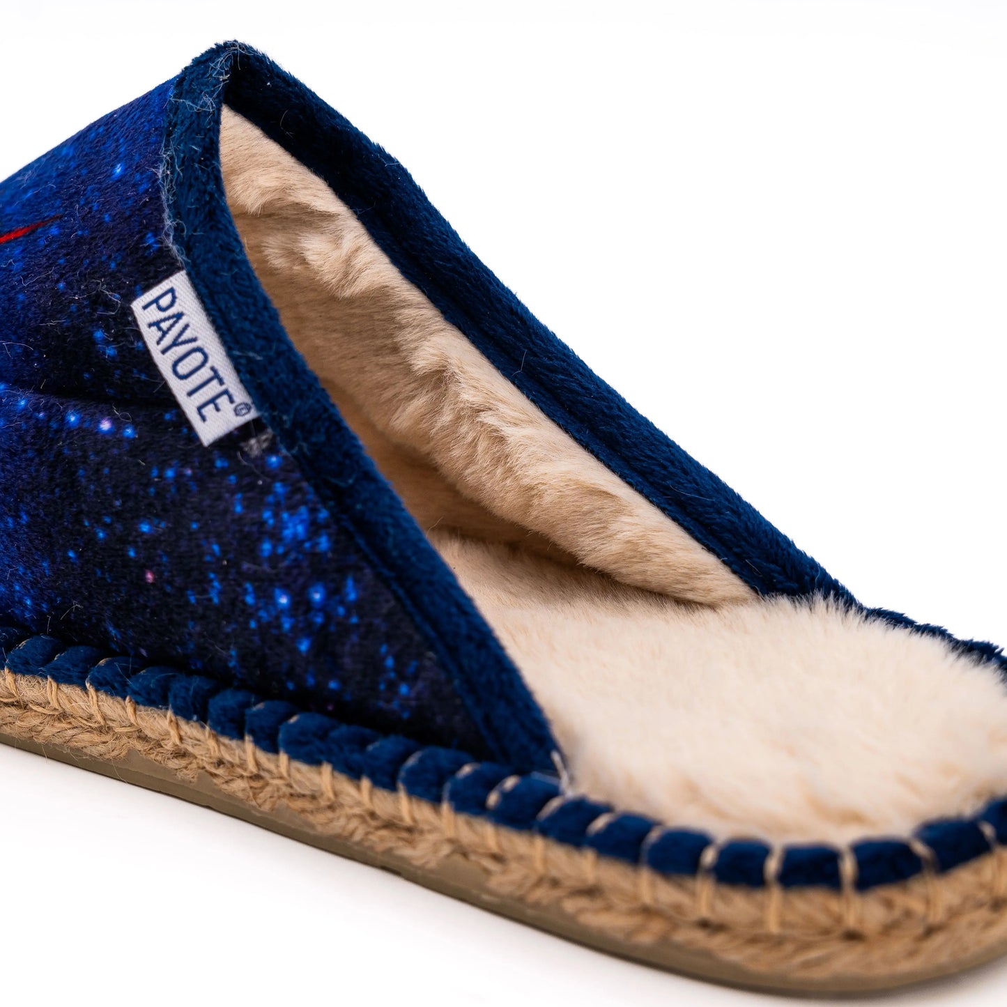 Chausson mule espadrille "Goldorak" fabriqué en France