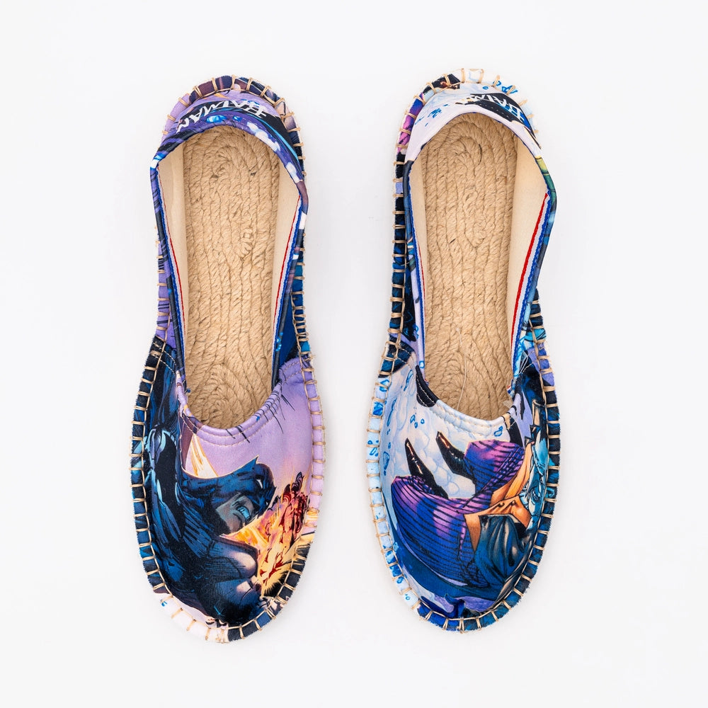 Espadrille Batman Fights fabriquée en France