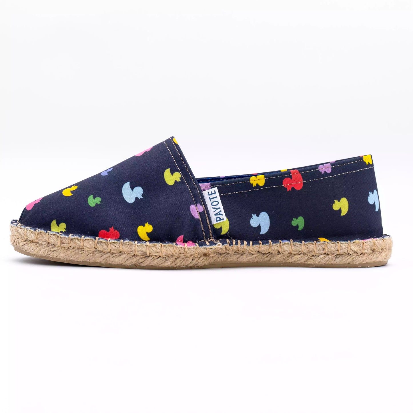 Espadrille à motifs de canards colorés