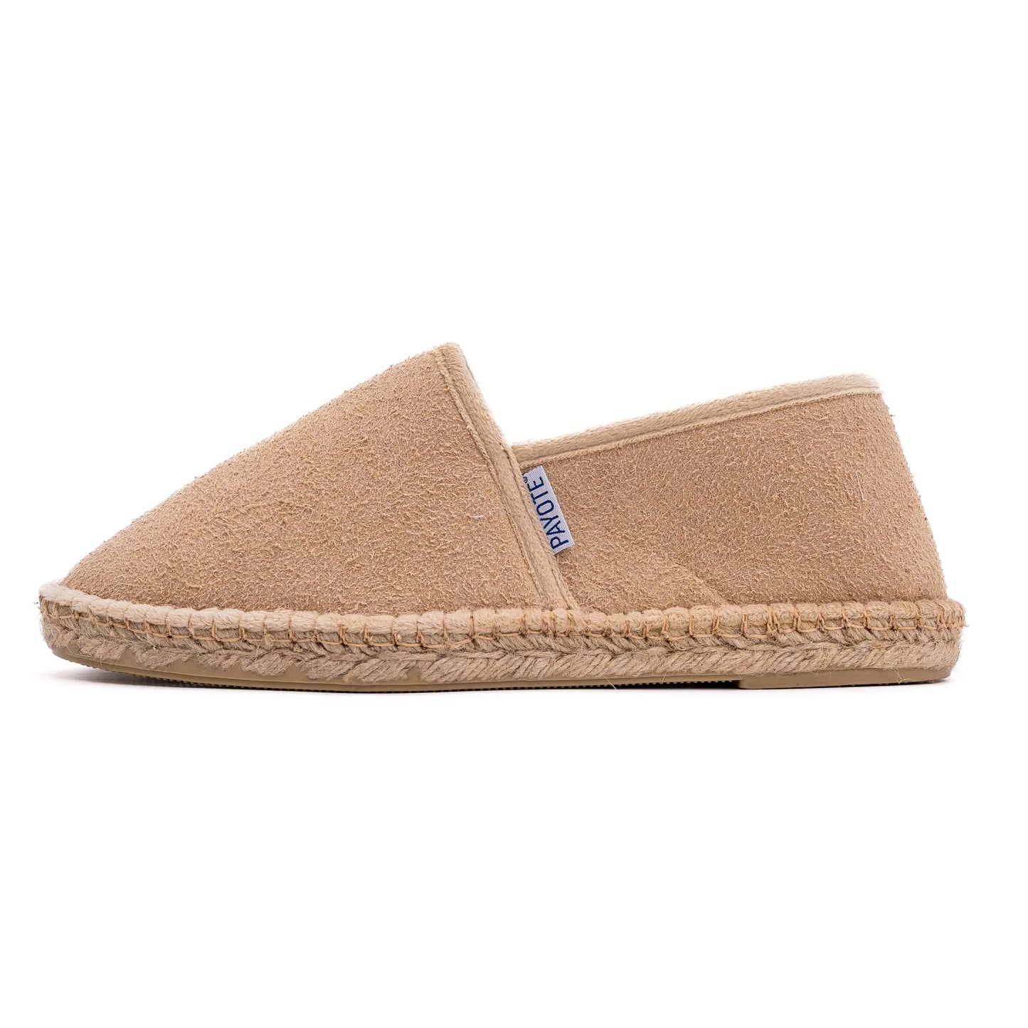 Espadrille fourrée beige Payote fabriquée en France