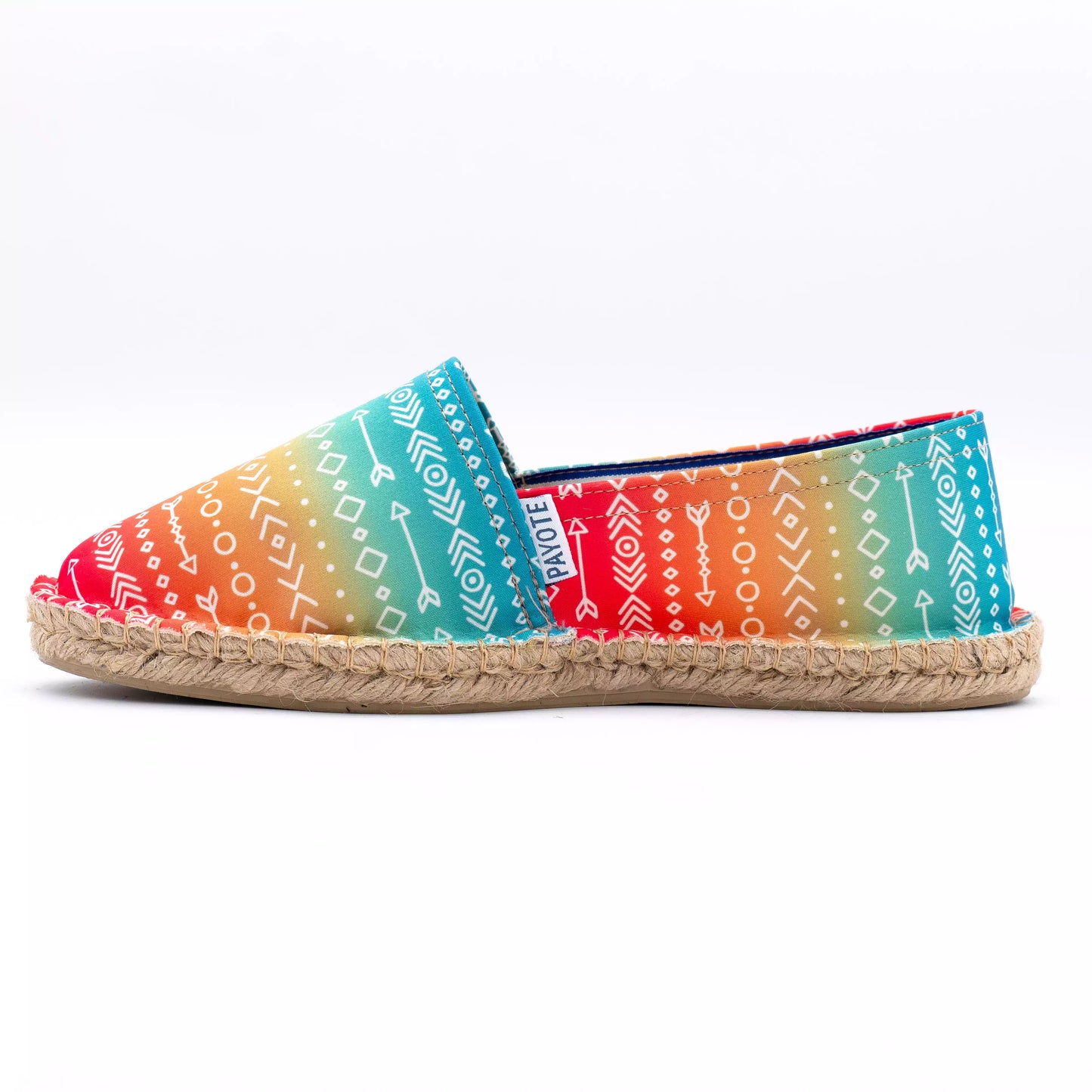 Espadrille imprimée flèches