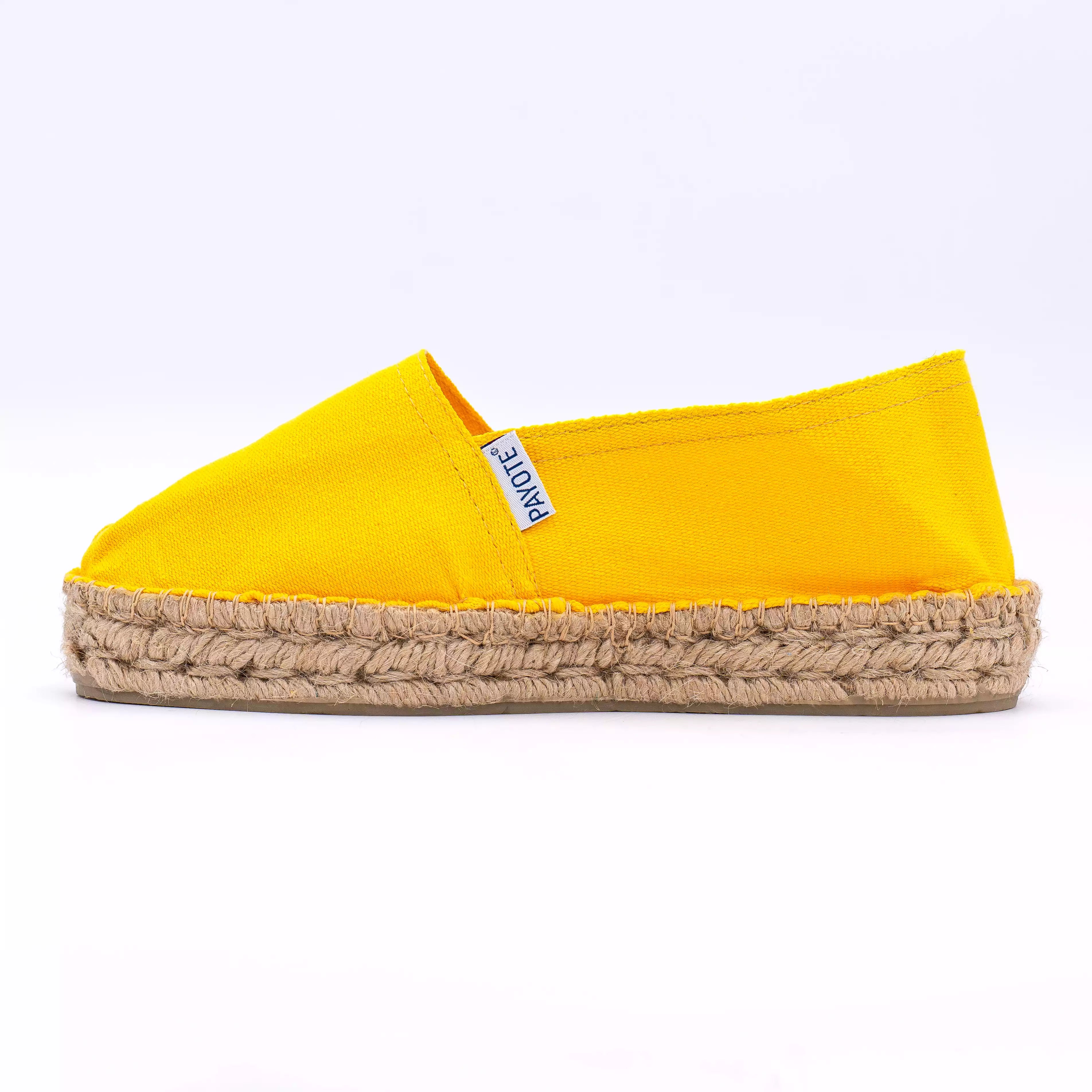 Espadrille Plateforme jaune