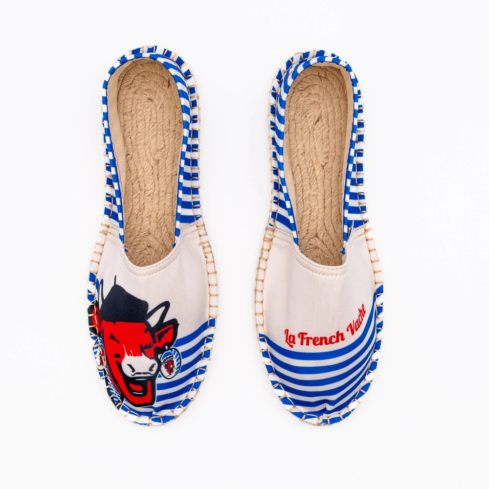 Espadrille Vache qui rit à rayures
