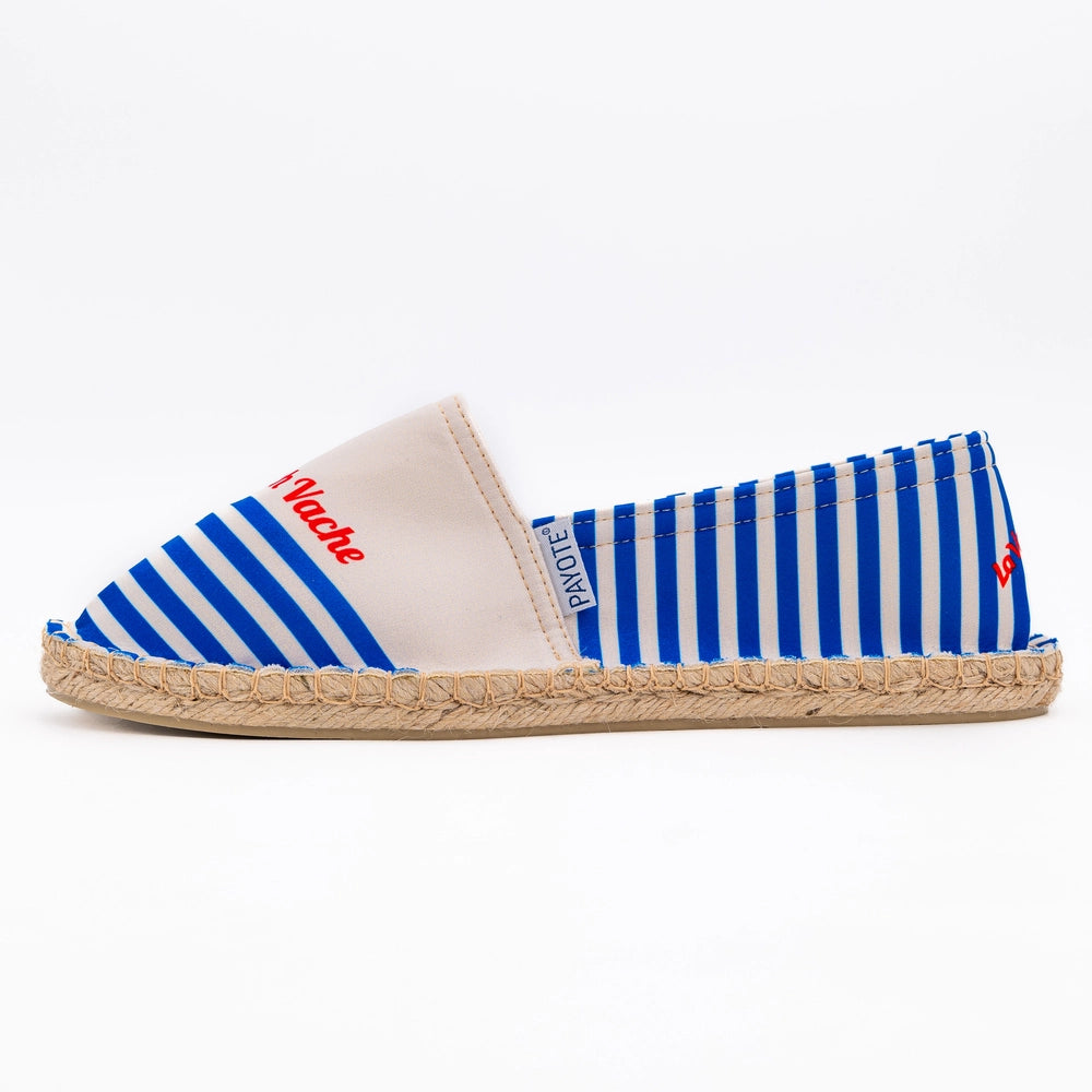 Espadrille vache qui rit made in France à rayures