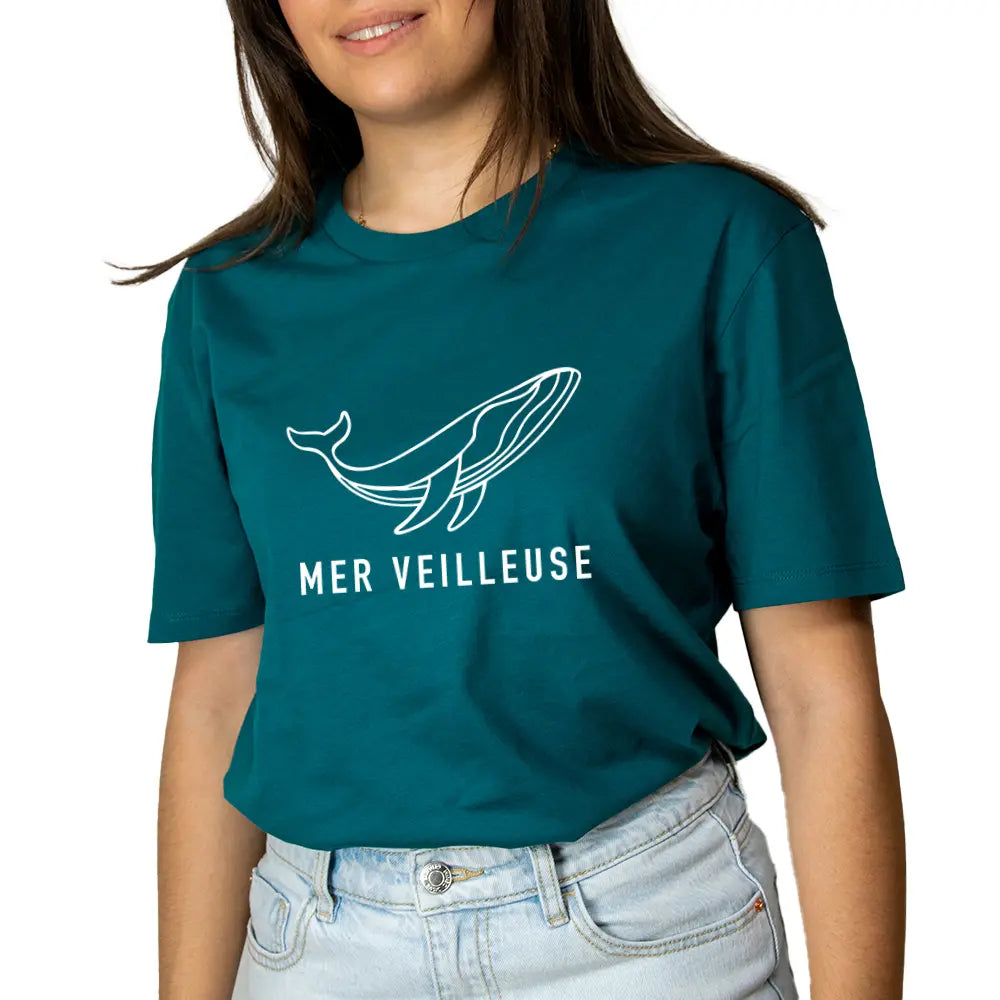 T-shirt Mer veilleuse Femme