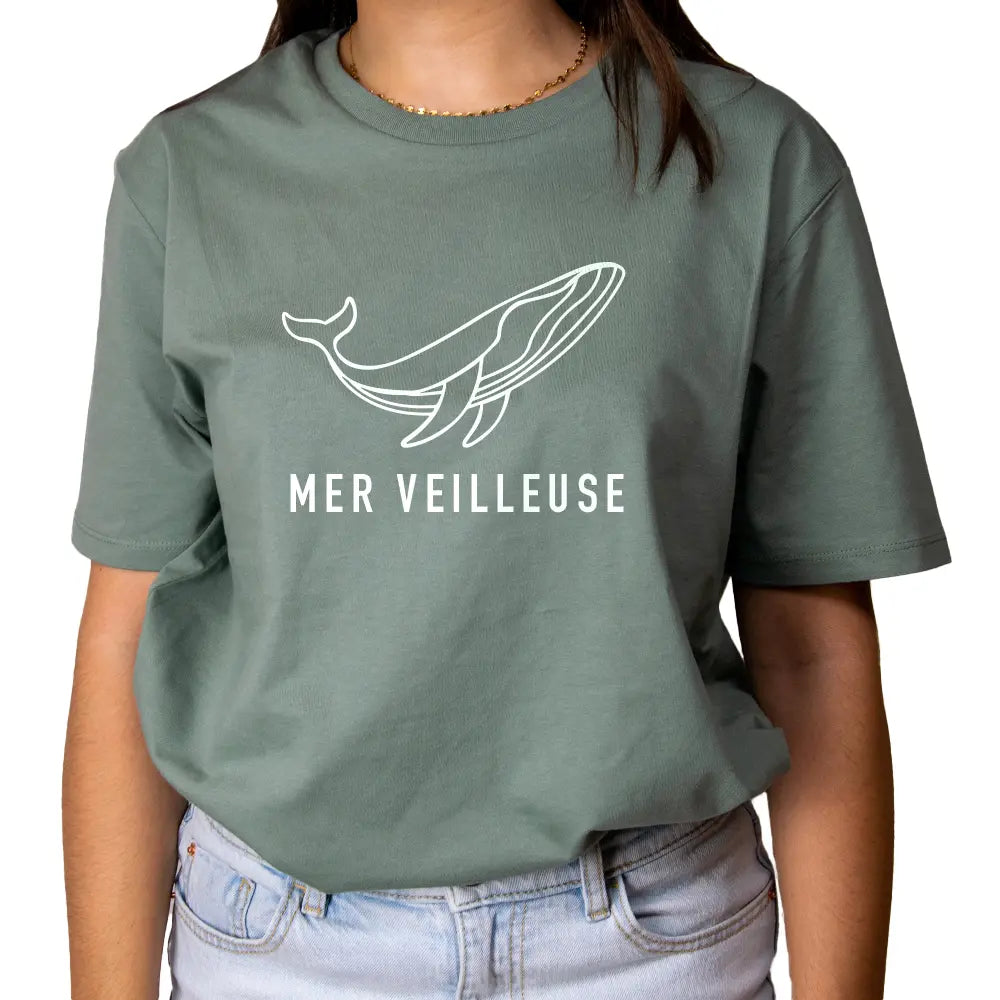 T-shirt Mer veilleuse Femme