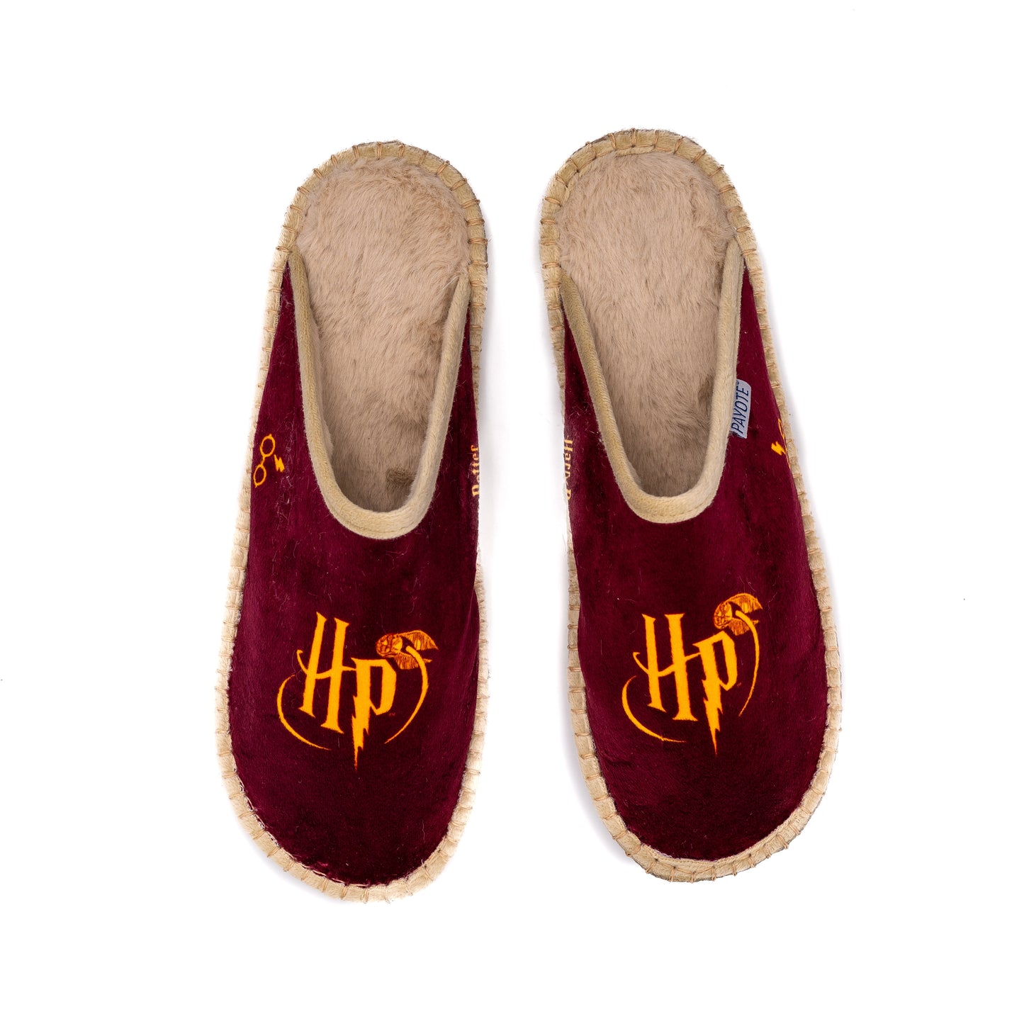 Mule fourrée Harry Potter fabriquée par Payote en France