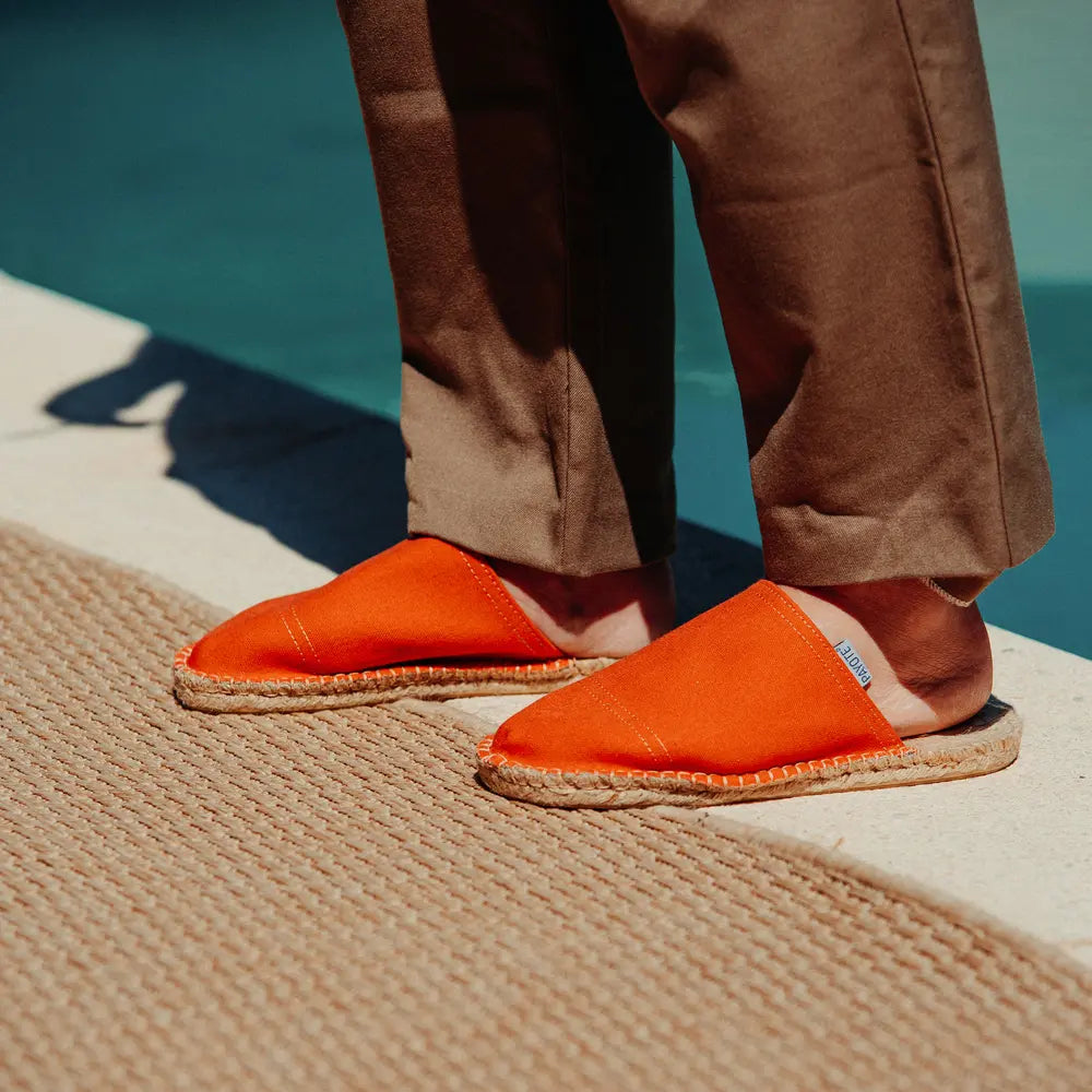 Mule Espadrille Terracotta