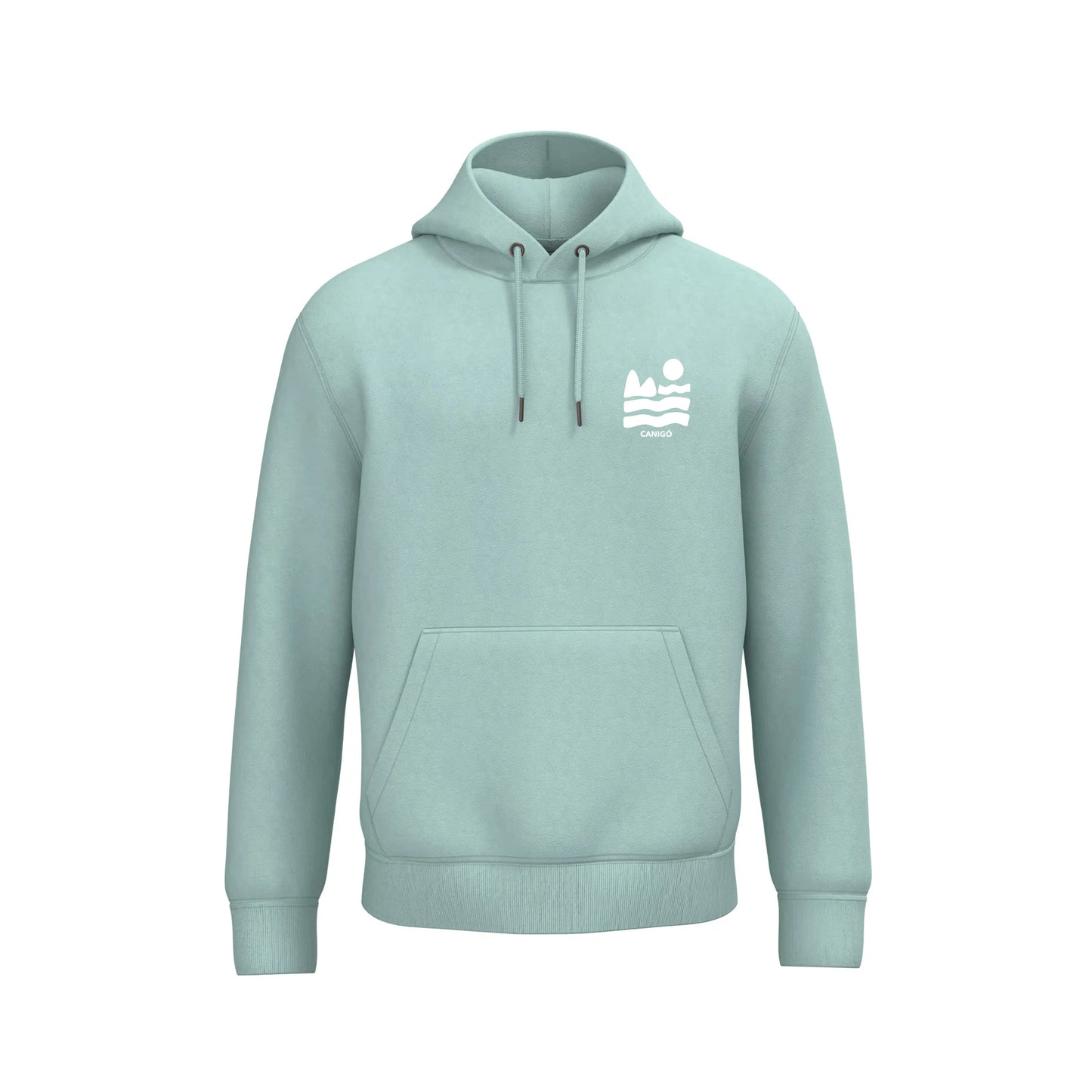 Sweat Capuche Recyclé - Canigó Vague