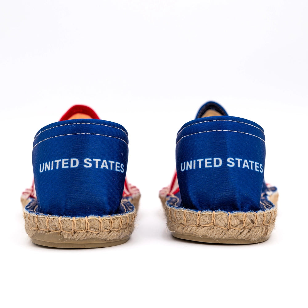 Découvrez l'espadrille à l'imprimé du drapeau des USA