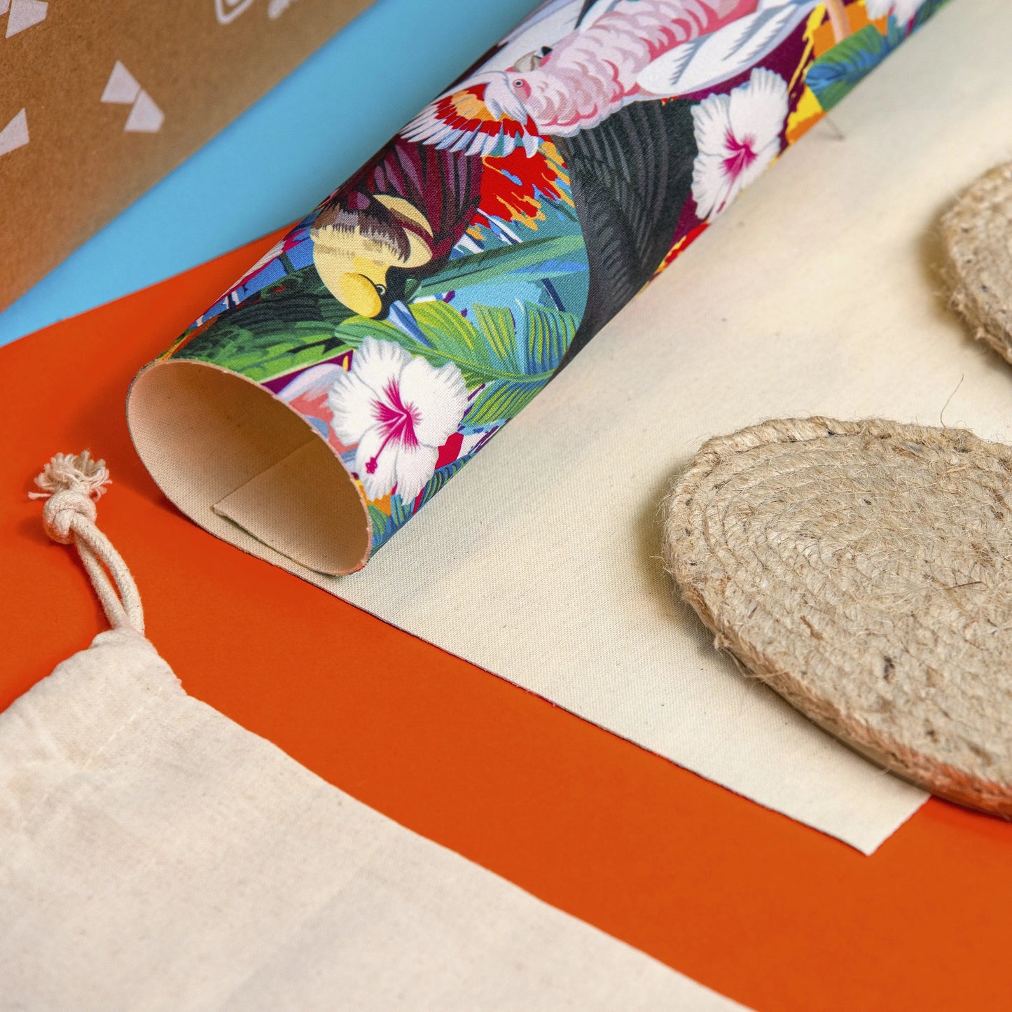 La toile de l'espadrille Emy